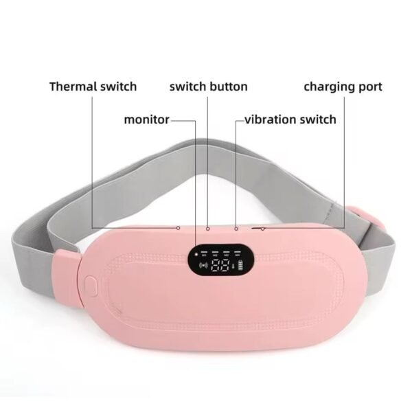 Ceinture chauffante abdominale pour femme